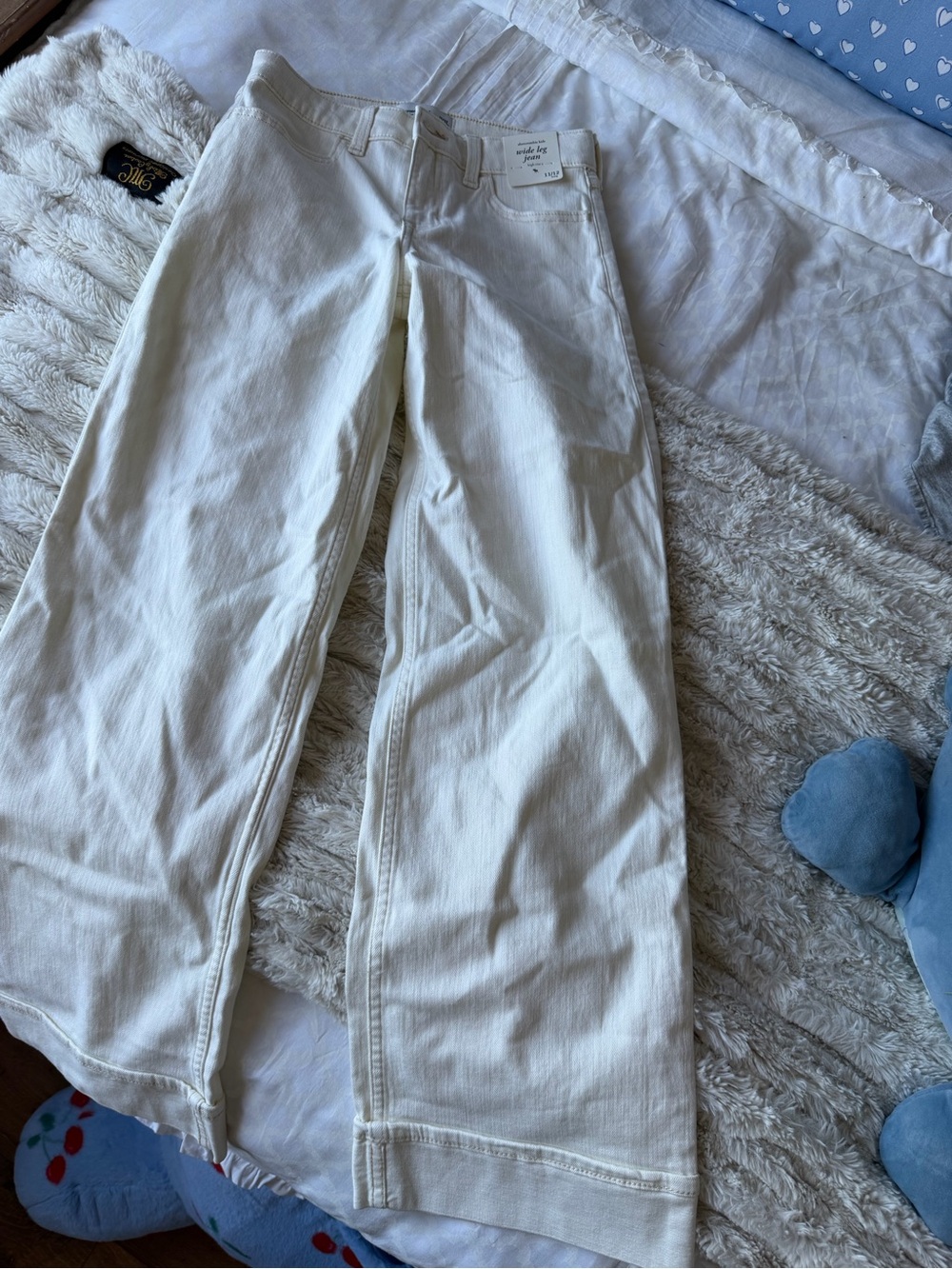 Abercrombie Kids wide leg jeans